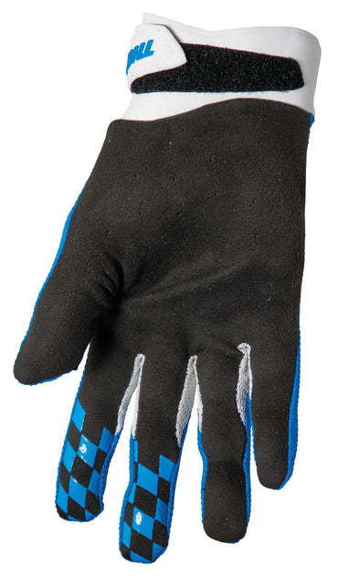 Thor 2024 Motocross Gloves Draft Blue