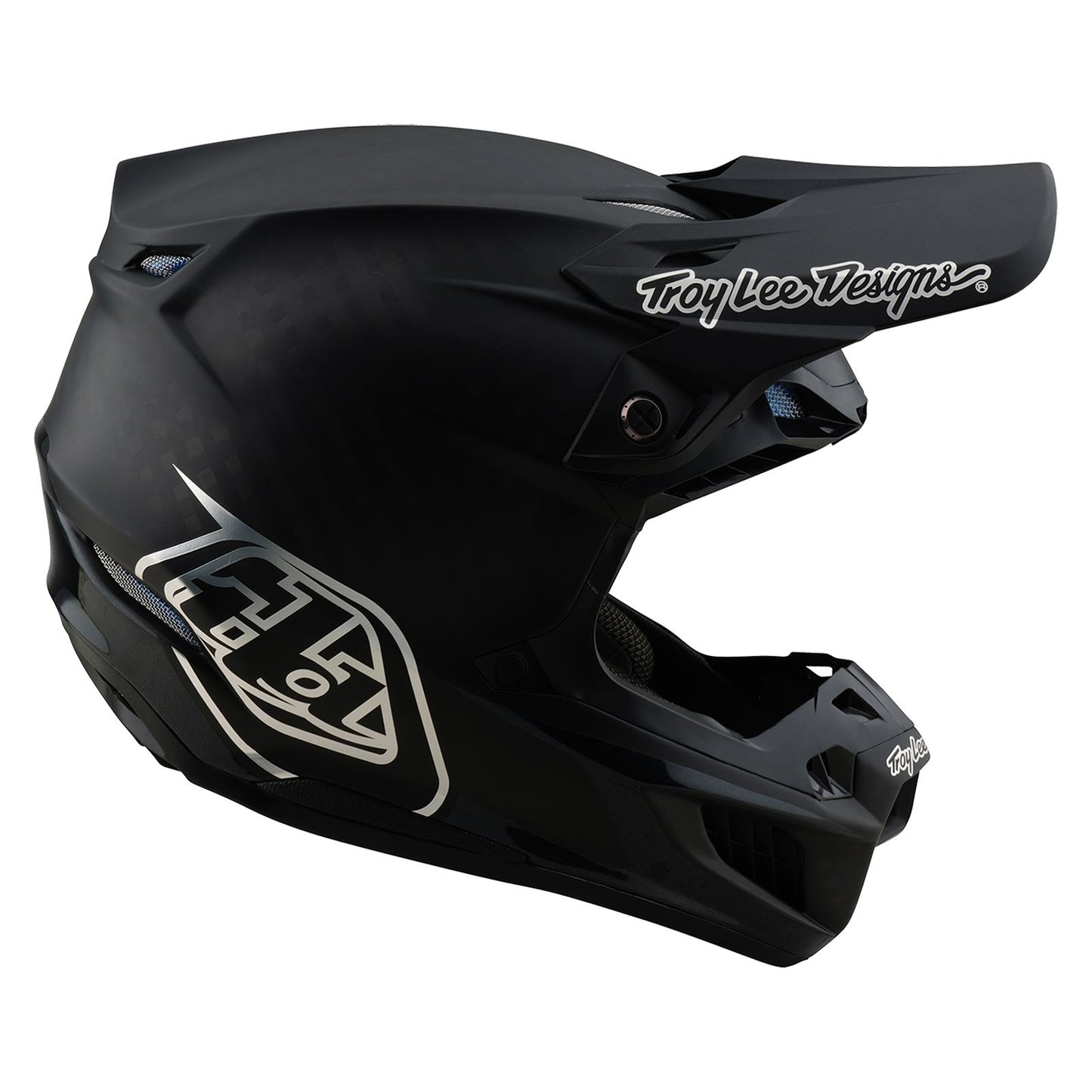 Troy Lee Designs Spring 2025 MX Helmet SE5 Carbon Mono Black