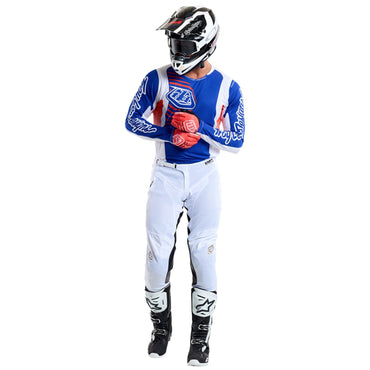 Troy Lee Designs Spring 2025 MX Combo Kit GP PRO AIR Ripple Orange Blue