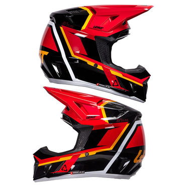 Leatt 2026 Motocross Helmet 7.5 Red & 4.5 Goggles