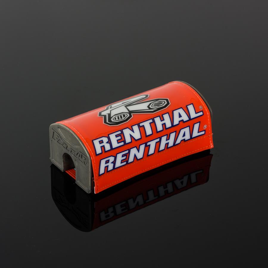 Renthal Fat Bar Pad Orange White Blue TLD Colours Bar Pad