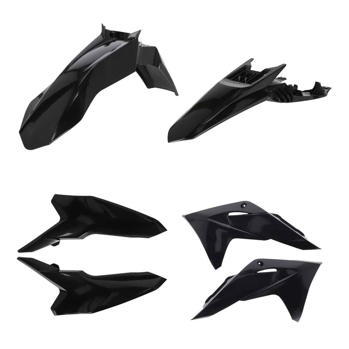Acerbis Plastic Kit Black For Gas Gas MC 65 2024-2027