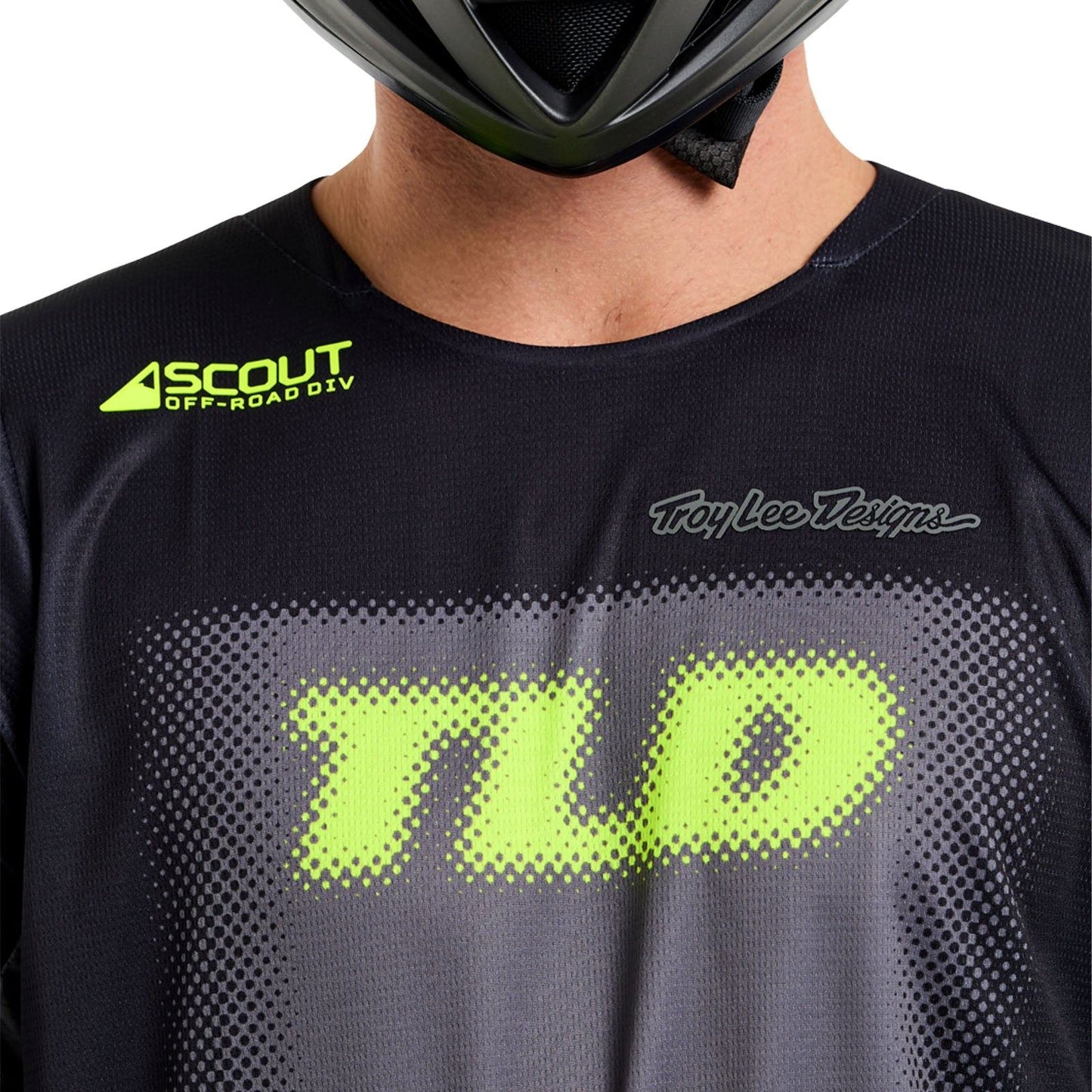 Troy Lee 2026 Motocross Jersey Scout GP Pro Fade Out Black