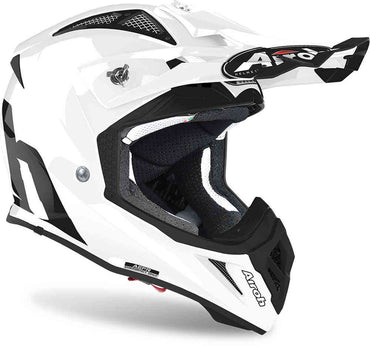 Airoh Helmet Aviator Ace Color White Gloss