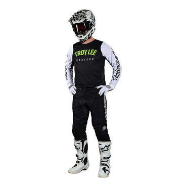 Troy Lee Designs 2024 Motocross Combo Kit GP Pro Boltz Black White