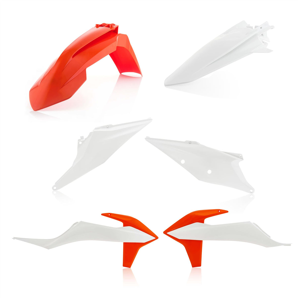 Acerbis Plastic Kit Standard Colourway For KTM XC 250 2019