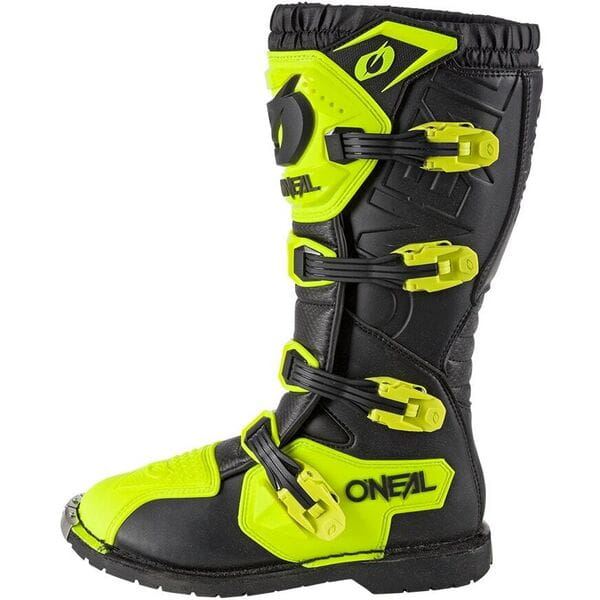 O'Neal 2024 Motocross Boots Rider Pro Neon Yellow