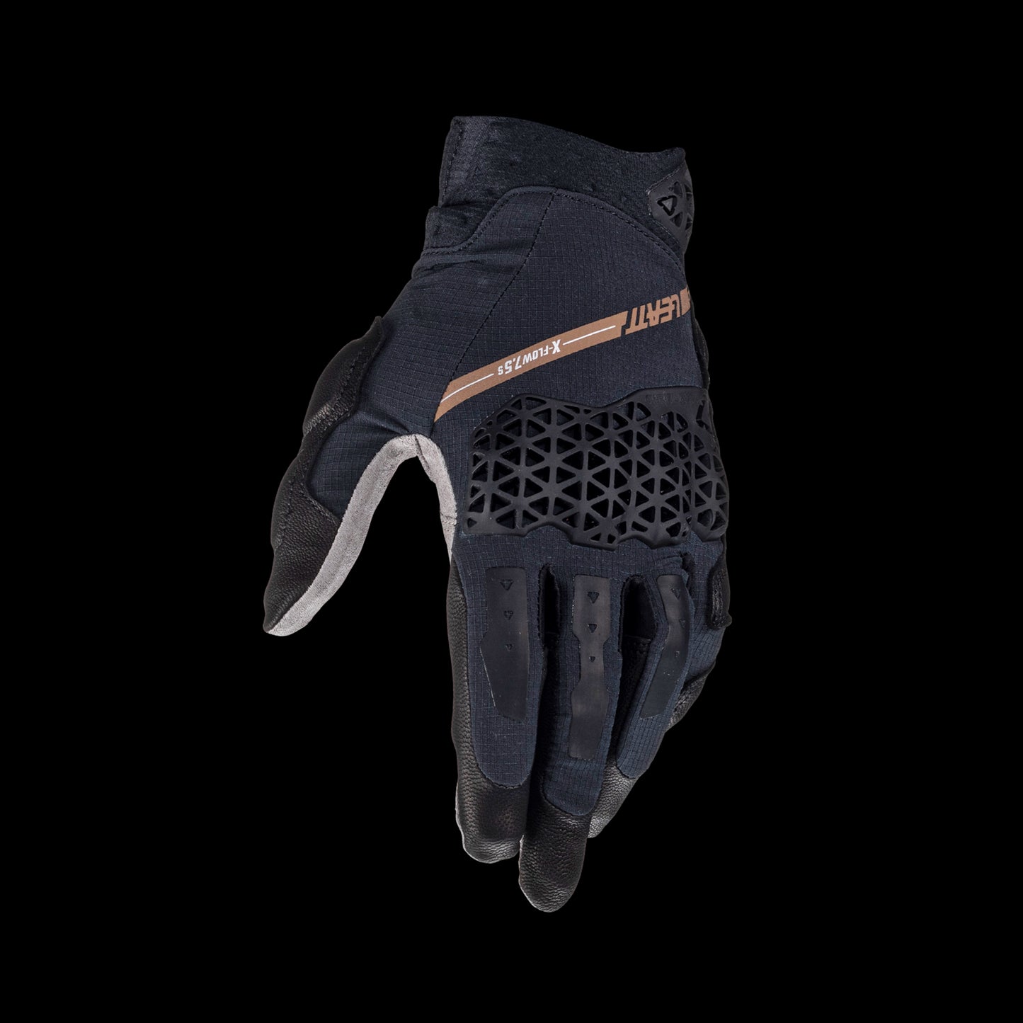 Leatt 2024 Adventure 7.5 X-Flow Short Gloves Stealth