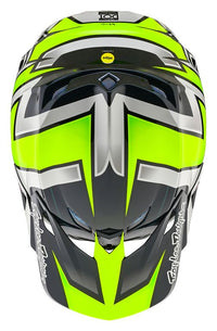 Troy Lee Designs 2025 SE5 Composite Helmet Ever Grey Yellow