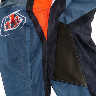 Troy Lee Designs 2025 Motocross GP PRO AIR Bands Pants White Indigo