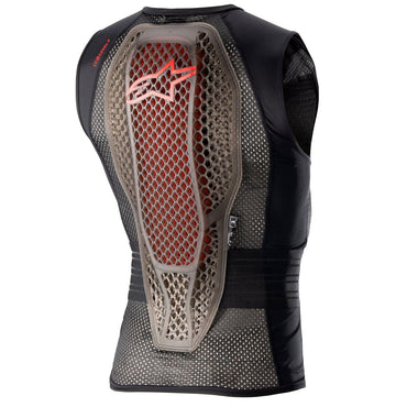 Alpinestars 2025 Nucleon Flex Pro Protection Vest Transparent Smoke Red Black
