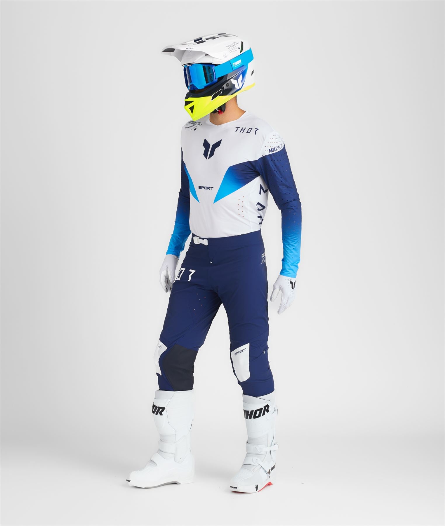 Thor 2026 Motocross Combo Kit Sportmode Strike Navy White