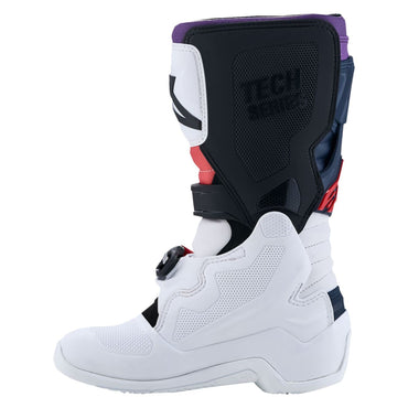 Alpinestars 2027 Youth Tech 7S MX Boots Dark Blue White Black