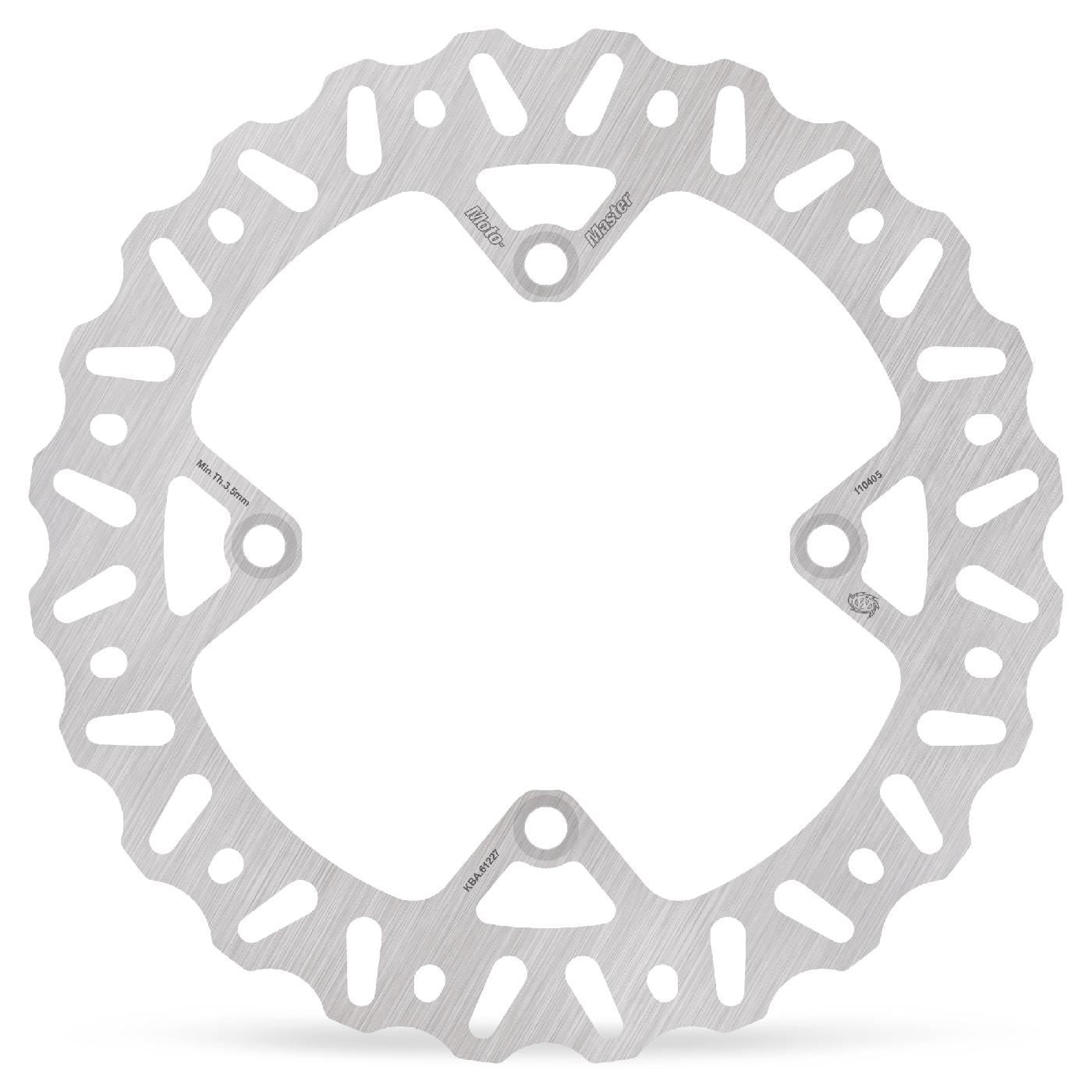 Moto-Master Rear Nitro Series 240 mm Brake Disc For Husqvarna TC 449 2011-2013