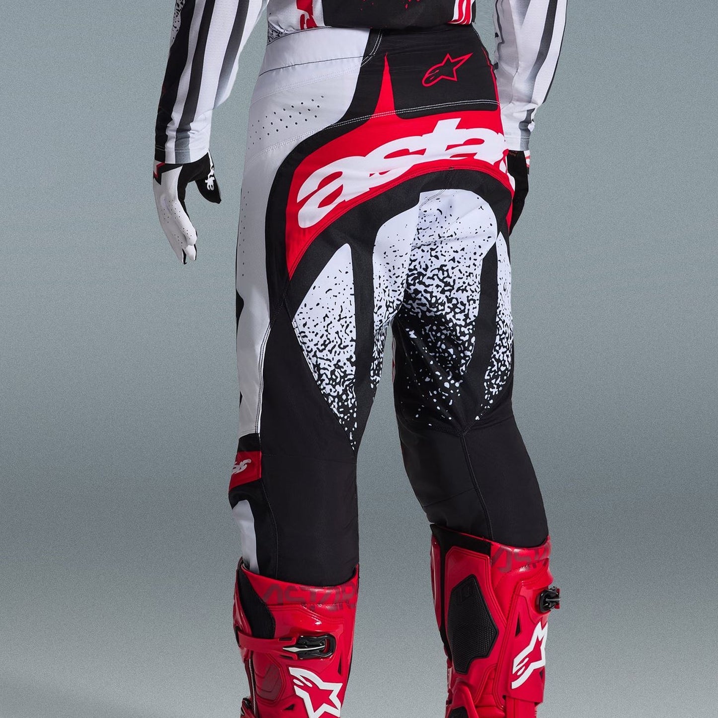 Alpinestars 2026 Techstar Nomur Motocross Pants Black White Red
