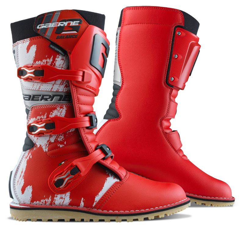 Gaerne 2025 Boots Balance XTR Trials Red