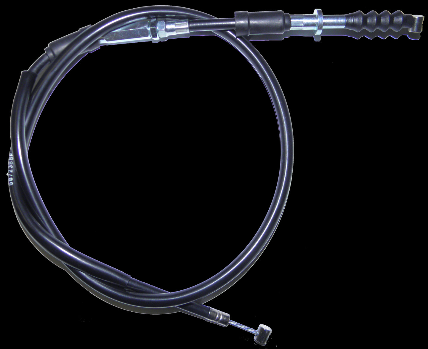 Apico Black Clutch Cable For Kawasaki KX 125 2000-2002