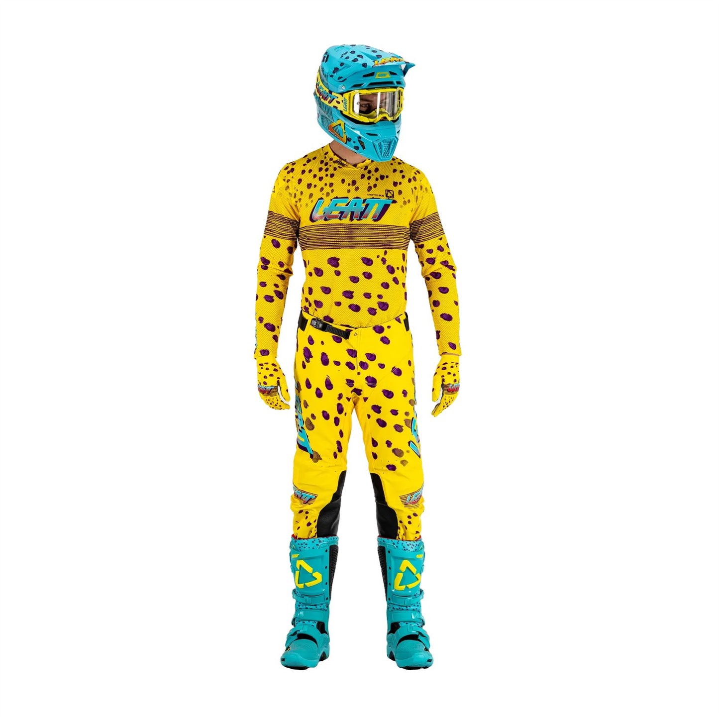 Leatt 2025 Motocross Combo Kit 5.5 Ultraweld IKS Cheetah