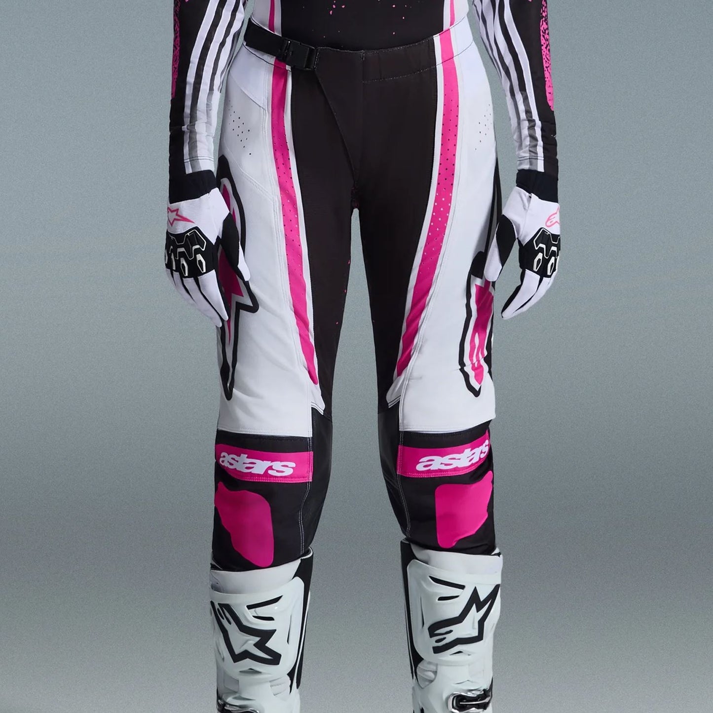 Alpinestars 2026 Womens Stella Techstar Nomur Motocross Pants Ucla Blue White