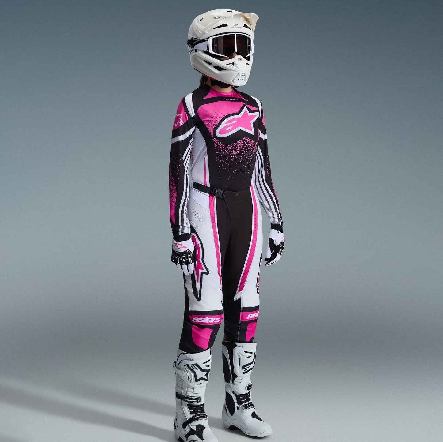 Alpinestars 2026 Womens Stella Techstar Nomur Motocross Combo Kit Iron Camo
