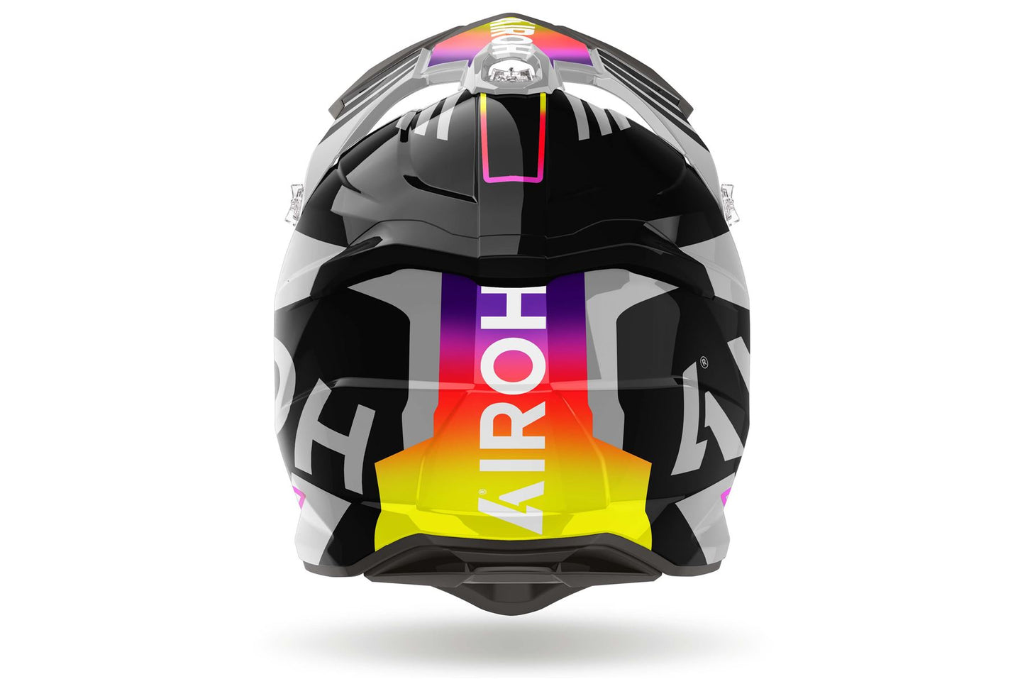 Airoh Helmet 2024 Strycker Brave Grey Gloss Composite Carbon