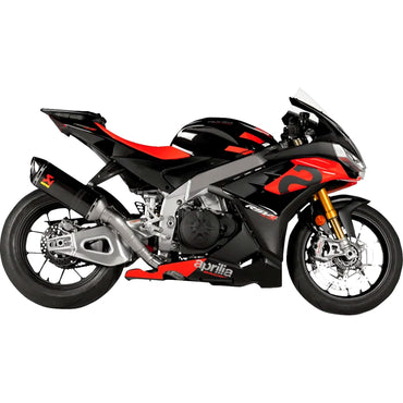 Akrapovic Carbon Fiber Evolution Line Full Exhaust System For Aprilia TUONO V4 1100 RR ABS Factory 2021-2024