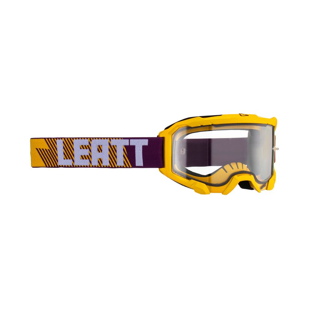 Leatt 2024 Goggles Velocity 4.5 Indigo - Clear Lens