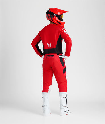 Thor 2026 Motocross Combo Kit Launchmode Forge Red