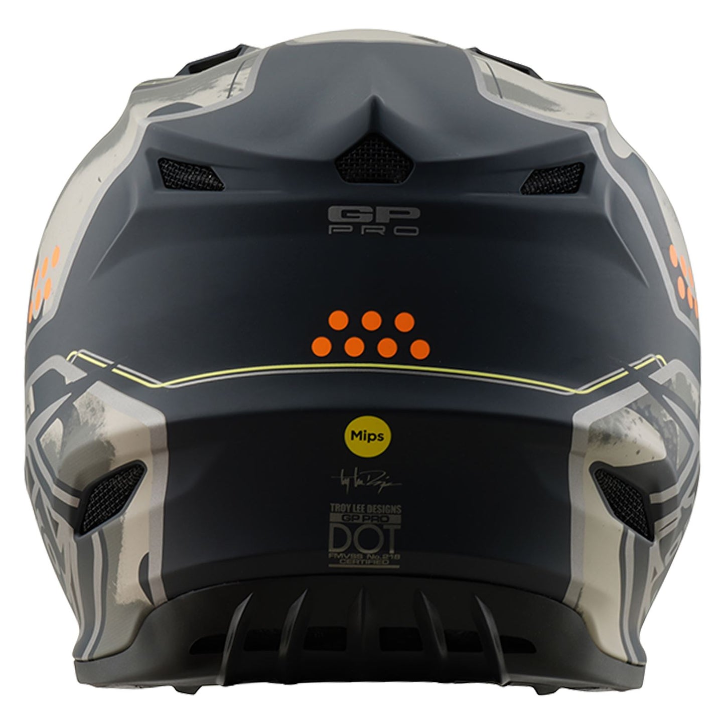 Troy Lee Designs Spring 2025 MX Helmet GP PRO Trooper Black Caper