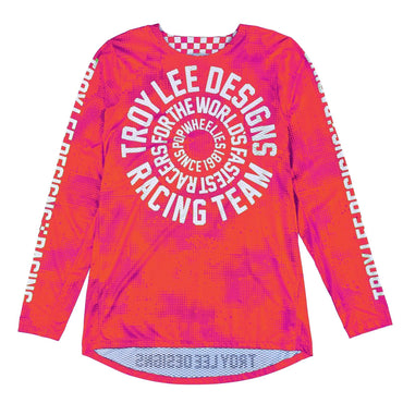 Troy Lee Designs 2025 Motocross GP PRO AIR Youth Carlsbad 97 Combo Kit Orange Pink