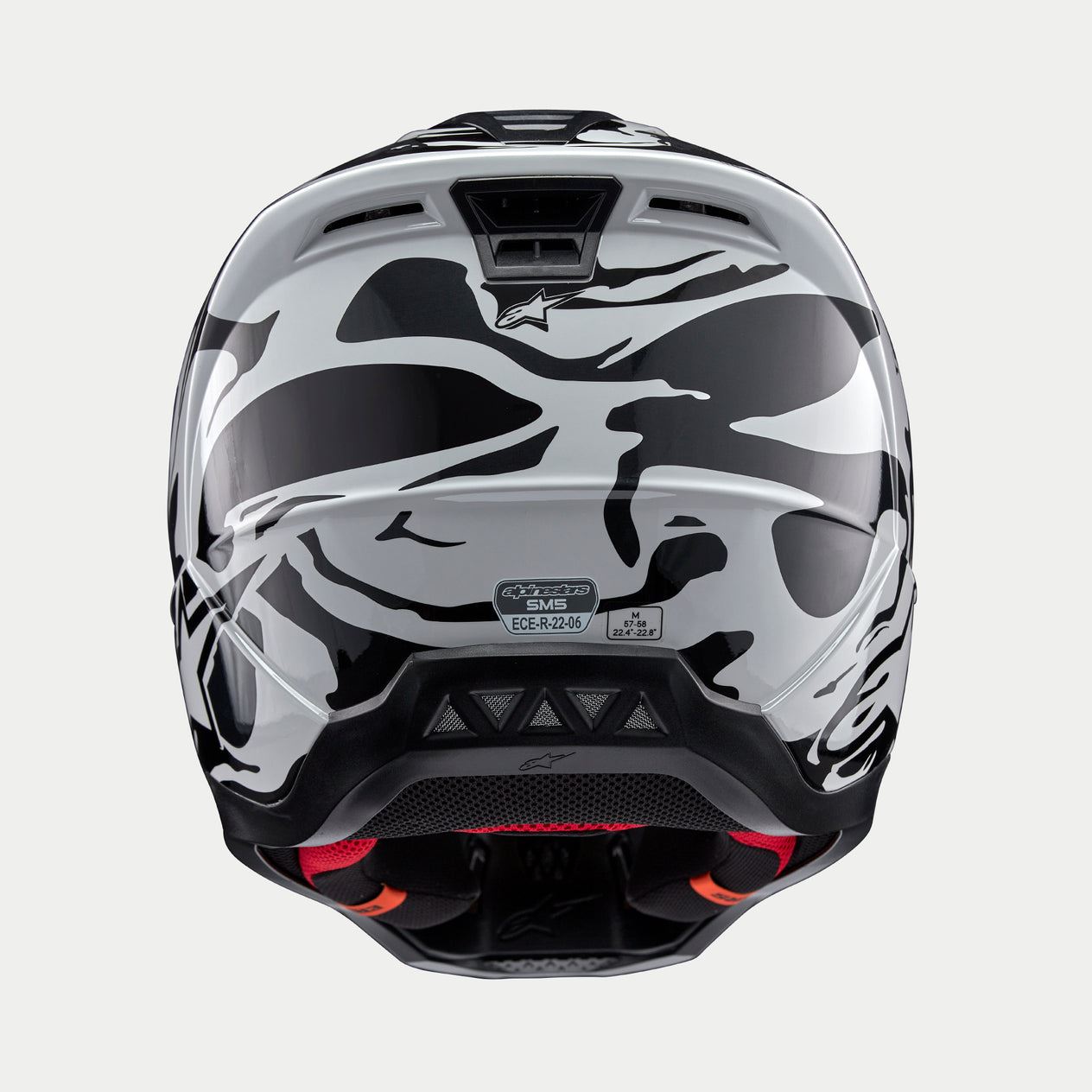 Alpinestars 2026 Supertech SM5 Mineral Cool Grey Dark Grey Motocross Helmet