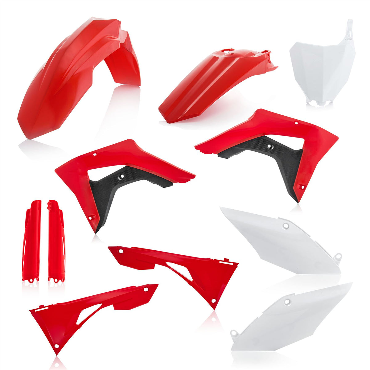 Acerbis Full Plastic Kit Standard Red Blue 0023619.553