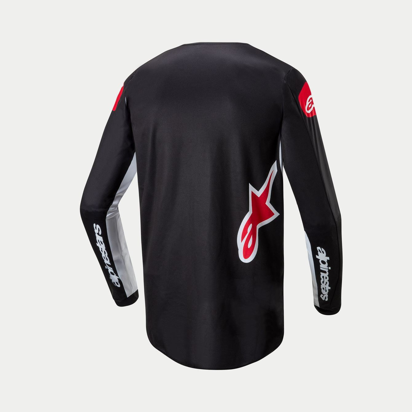 Alpinestars 2024 Fluid Lucent Motocross Jersey Black White Clearance