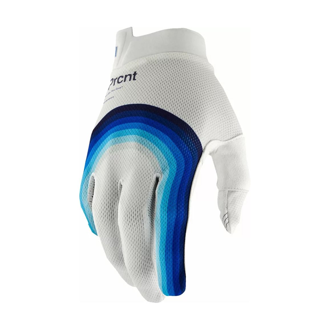 100% MX Gloves iTrack Rewind White