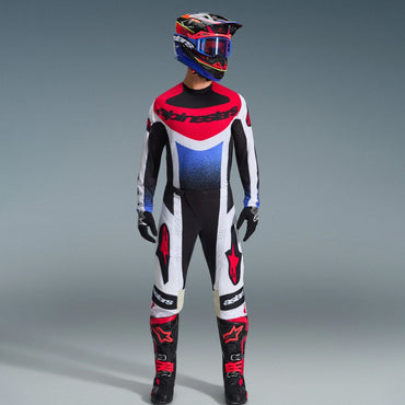 Alpinestars 2026 Techstar Knif Motocross Combo Kit Black White Red