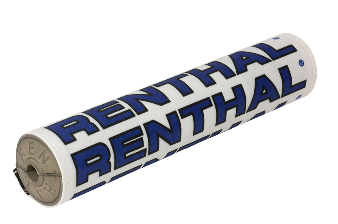 Renthal Supercross Bar Pad 10 inch/240mm Vintage White Black Blue