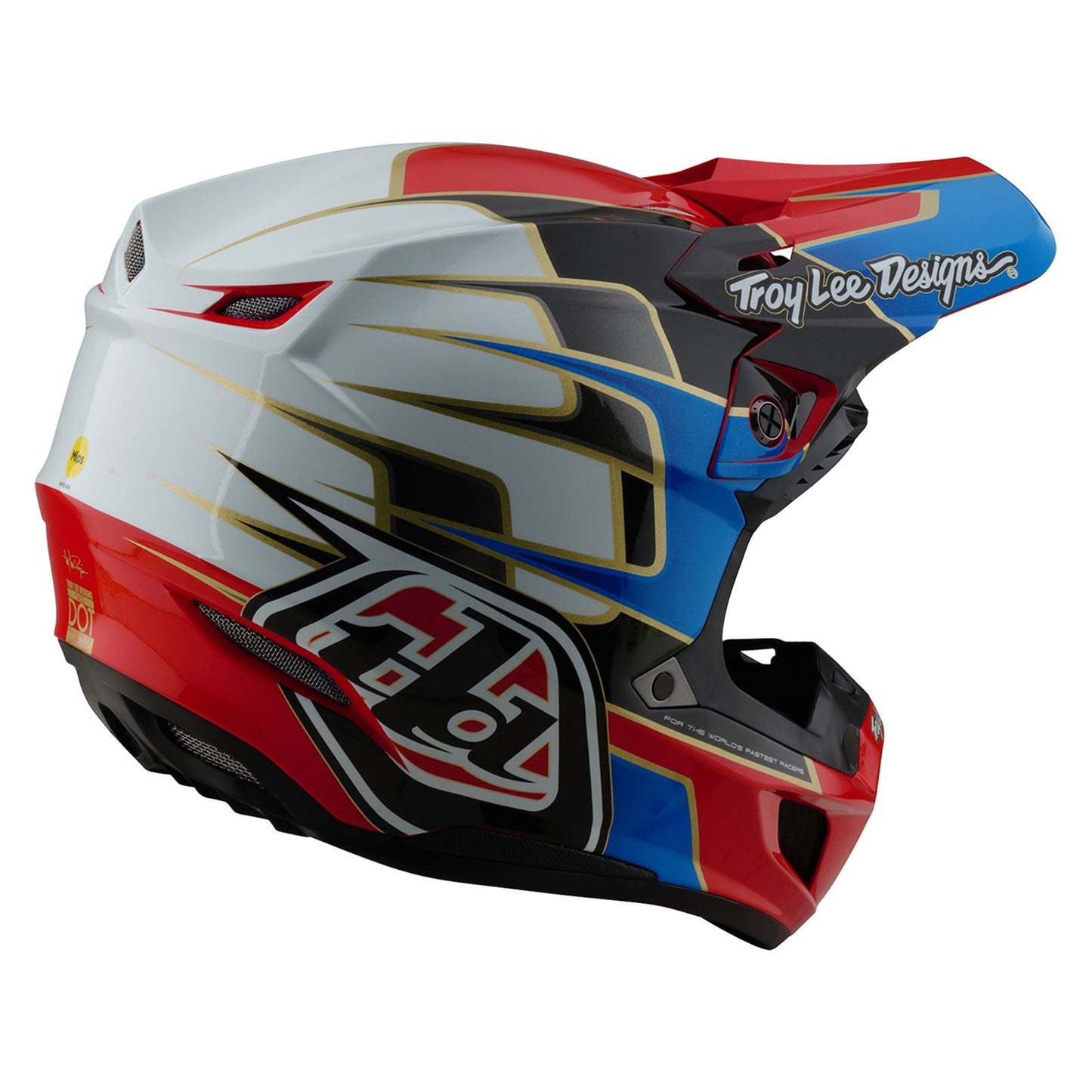 Troy Lee Designs Spring 2025 MX Helmet SE5 Composite Speed Red