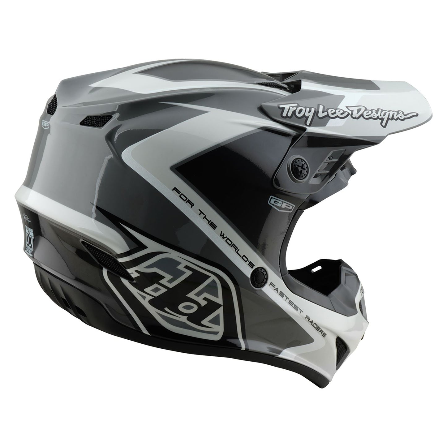 Troy Lee Designs Spring 2025 MX Helmet GP Shutter Grey
