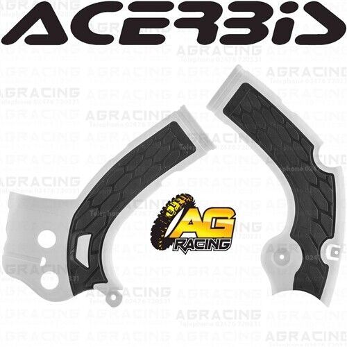 Acerbis X-Grip Frame Protector Guards White For Yamaha YZ 450 F 2016-2017
