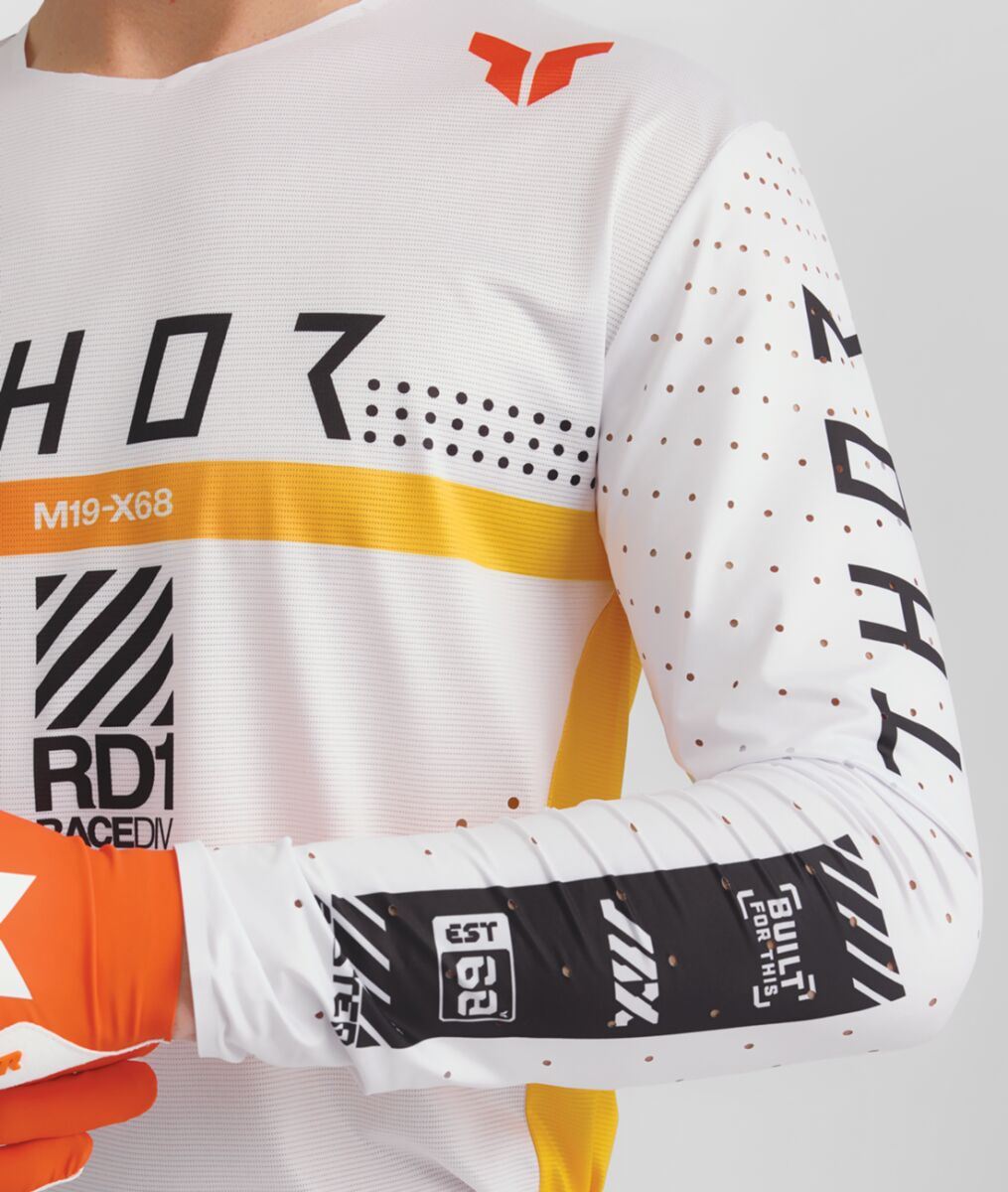 Thor 2026 Sportmode Synth White MX Combo Kit
