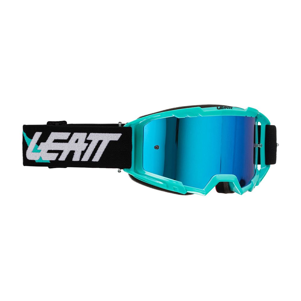 Leatt 2025 Motocross Goggles Vizion 3.5 Iriz Acid - Blue Lens