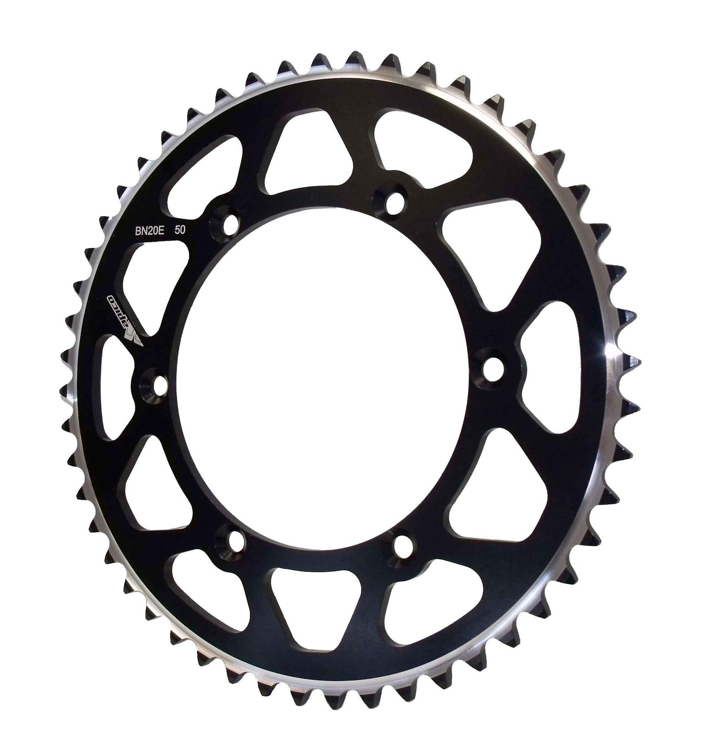 Apico Evolite Black Rear Sprocket For Honda CR 125 1983-2007