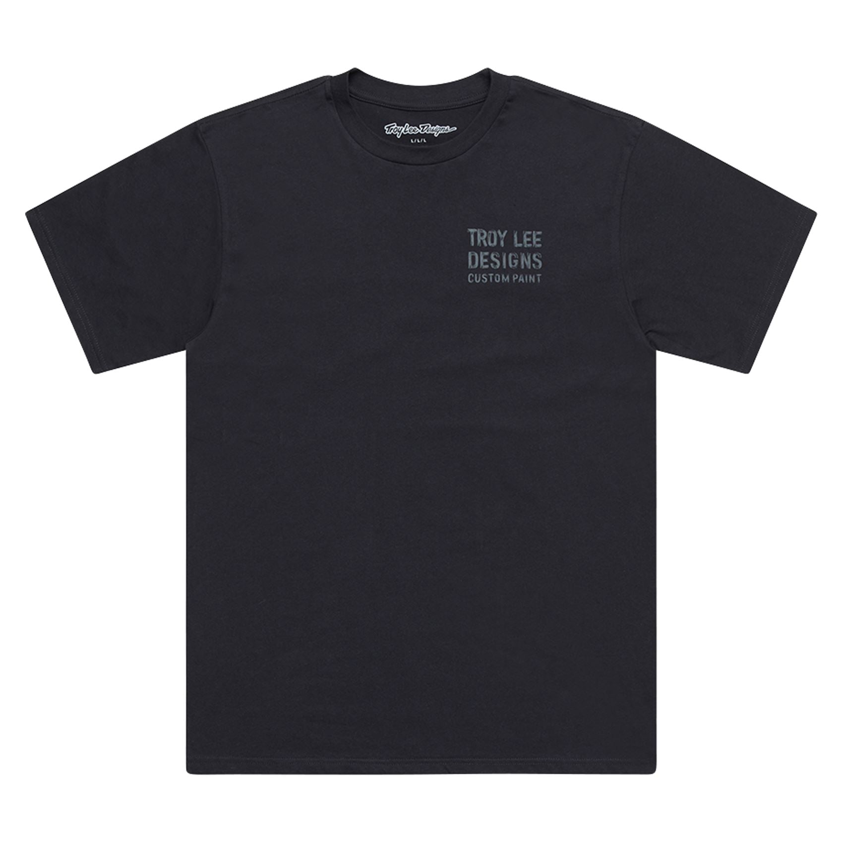 Troy Lee Designs Spring 2025 MX Paint Shop Casual T-Shirt Carbon