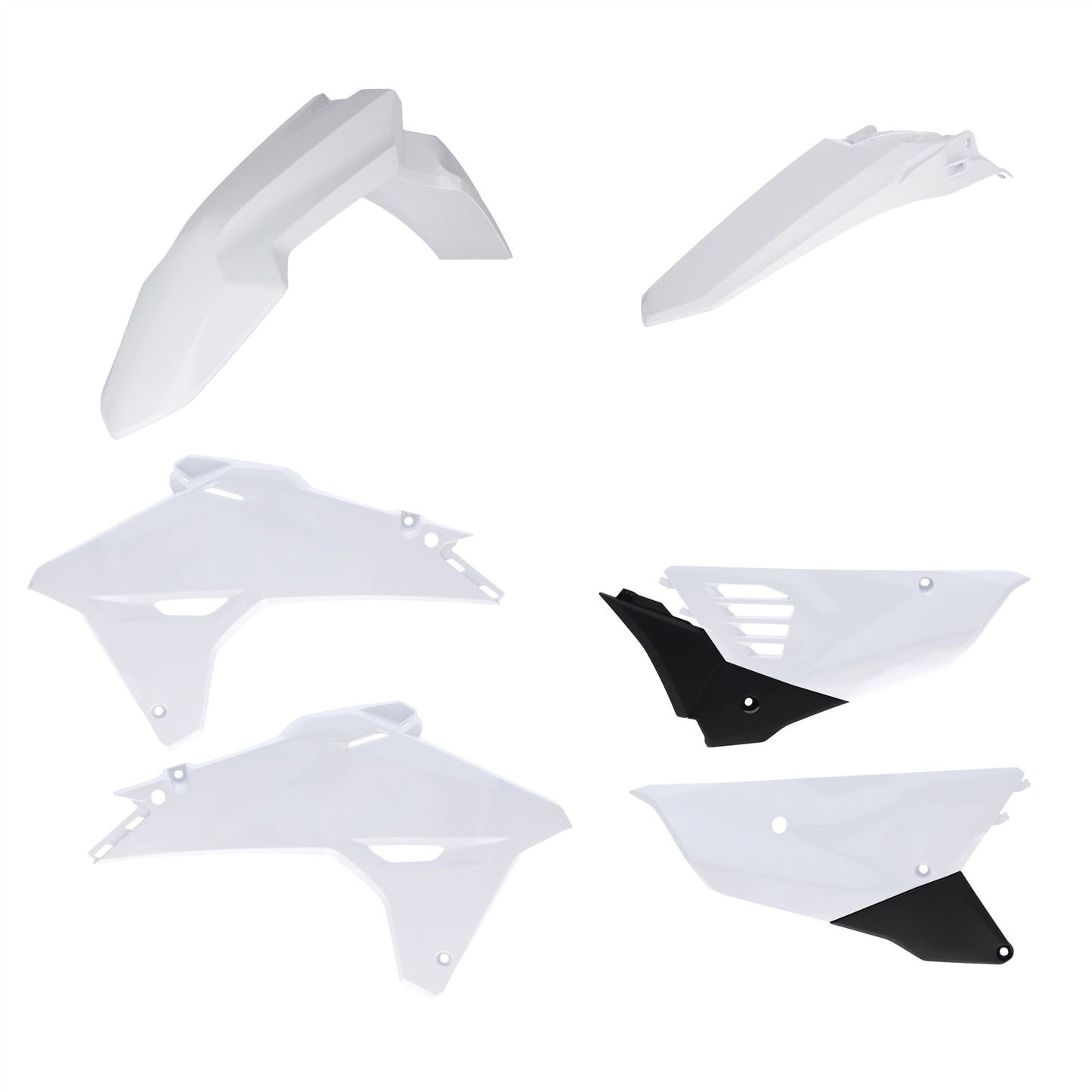 Acerbis Plastic Kit White Black 0028306.237