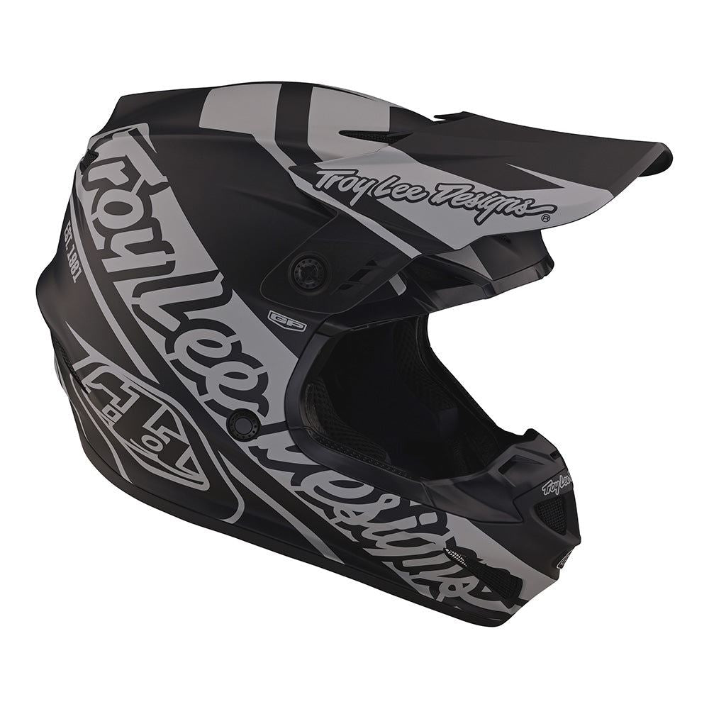 Troy Lee Designs 2025 GP Helmet Slice Black Grey