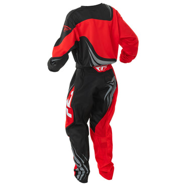 Fly Racing 2025 Motocross Combo Kit F-16 Youth Black Red White