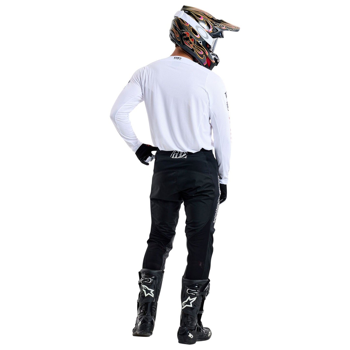 Troy Lee Designs Spring 2025 MX Combo Kit GP PRO AIR Factory White Black
