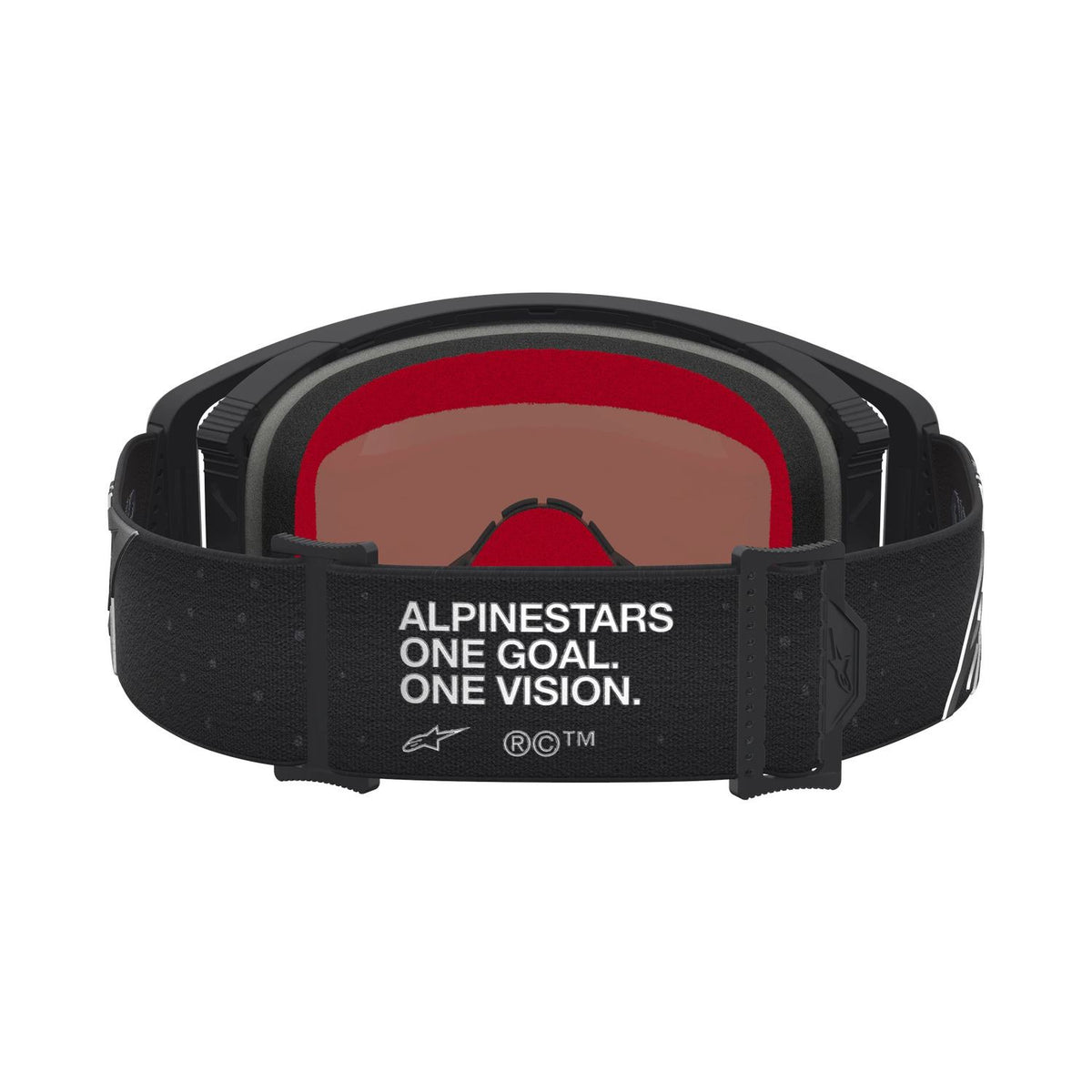 Alpinestars 2027 Supertech Vesta MX Goggles Black Matte Mirror Silver