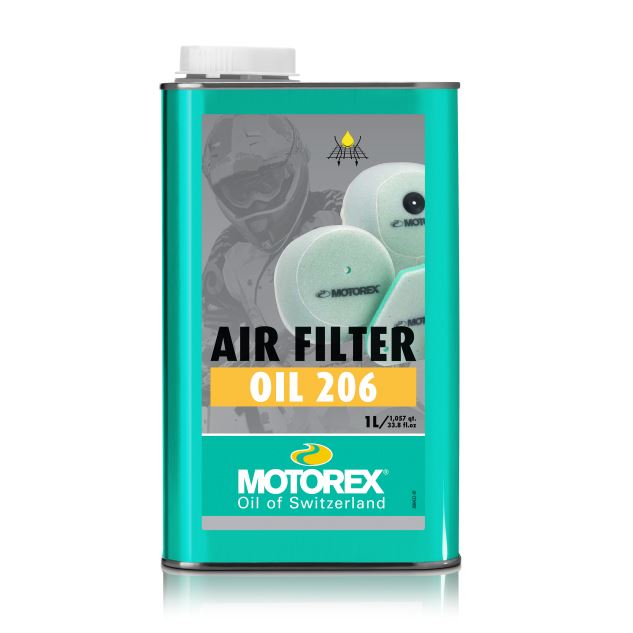 Motorex Air Filter Oil 206 Liquid Blue 1L