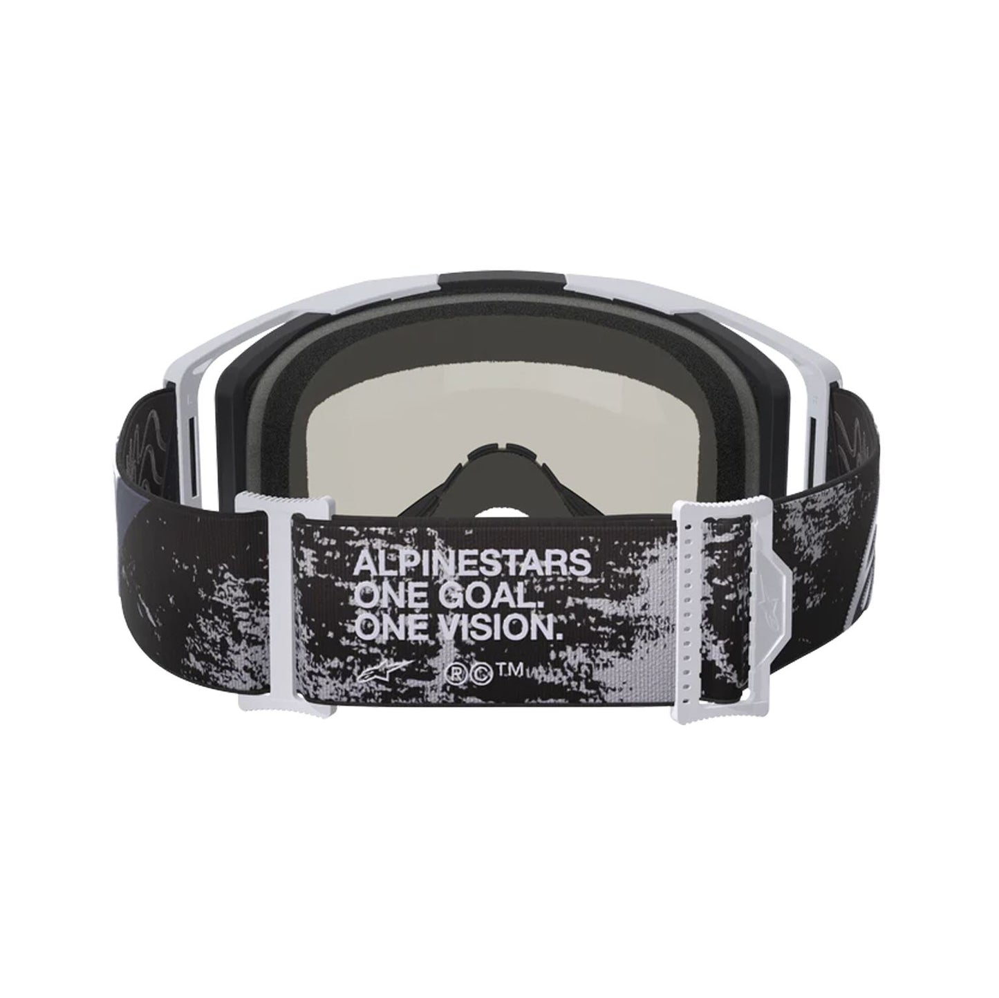 Alpinestars 2026 Vision 8 Lahnd Motocross Goggles Iron Camo Silver Mirror One Size